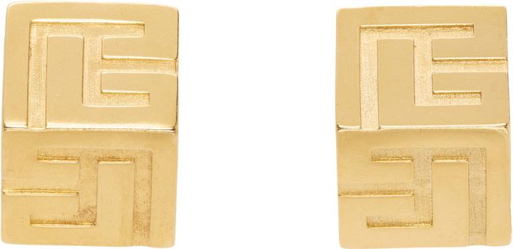 Photo: BALMAIN 3D PB Hoop Earrings