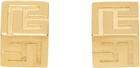 BALMAIN 3D PB Hoop Earrings