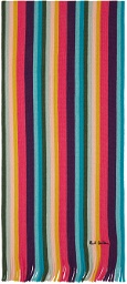 Paul Smith Multicolor Striped Scarf