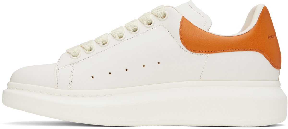 McQueen Off-White & Orange Oversized Sneakers