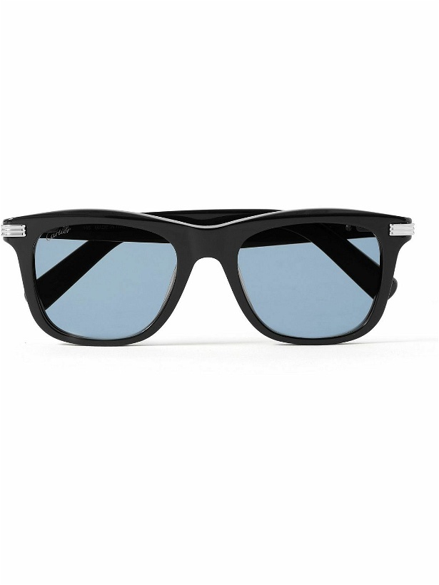 Photo: Cartier Eyewear - D-Frame Acetate Sunglasses