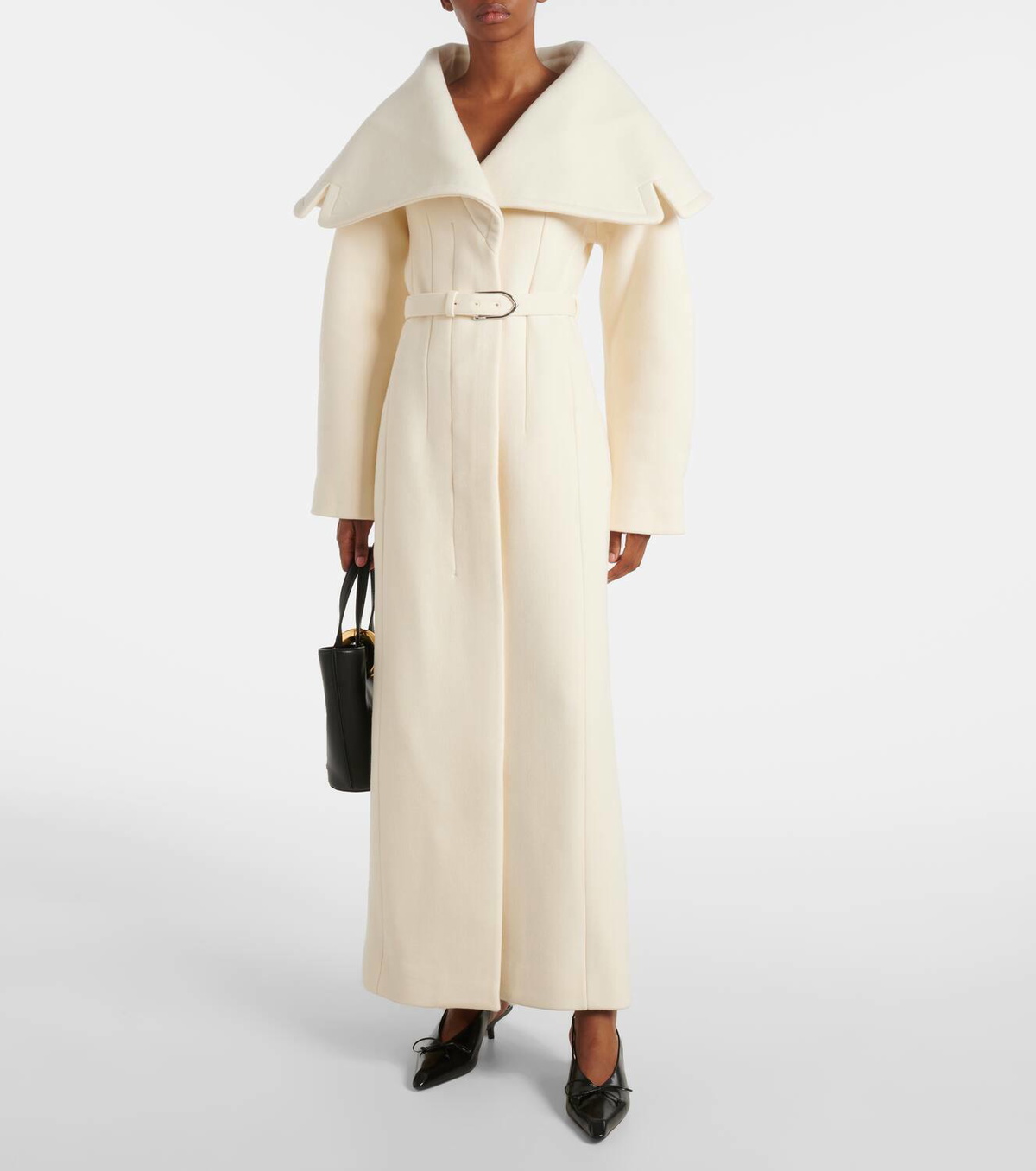 Jacquemus Le Manteau Caruso belted wool coat Jacquemus
