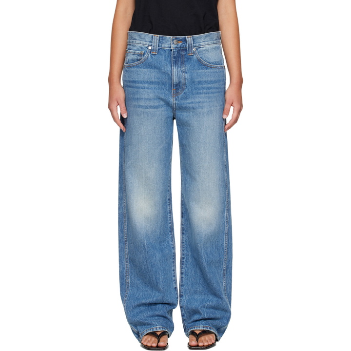 Photo: KHAITE Blue Bonnie Jeans