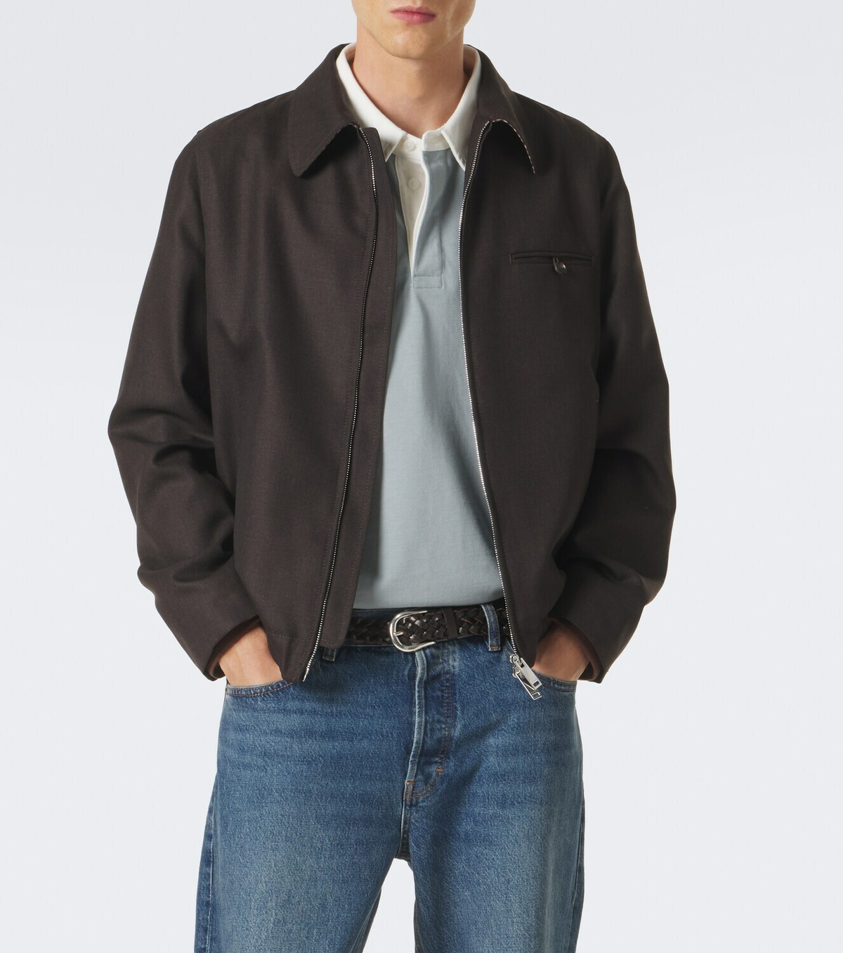 Slowear Virgin wool blouson jacket