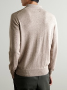 Allude - Cashmere Polo Shirt - Brown