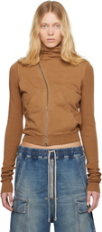 Rick Owens DRKSHDW Orange Hollywood Mountain Sweatshirt
