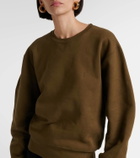 Saint Laurent Cassandre cotton sweatshirt