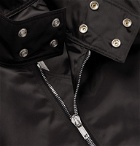 Rick Owens - Ies Panelled Nylon Biker Jacket - Black