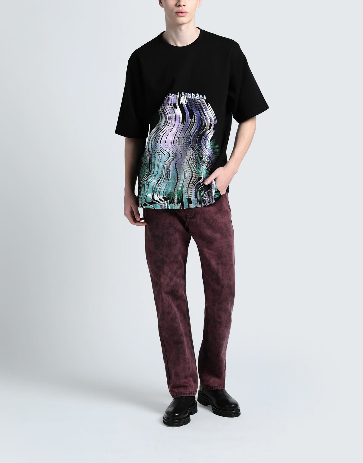 Dolce & gabbana Mens T-shirt in Black