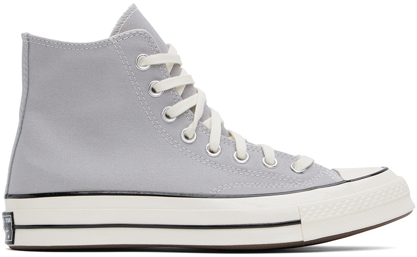 Converse Gray Chuck 70 High Top Sneakers Converse display picture 2