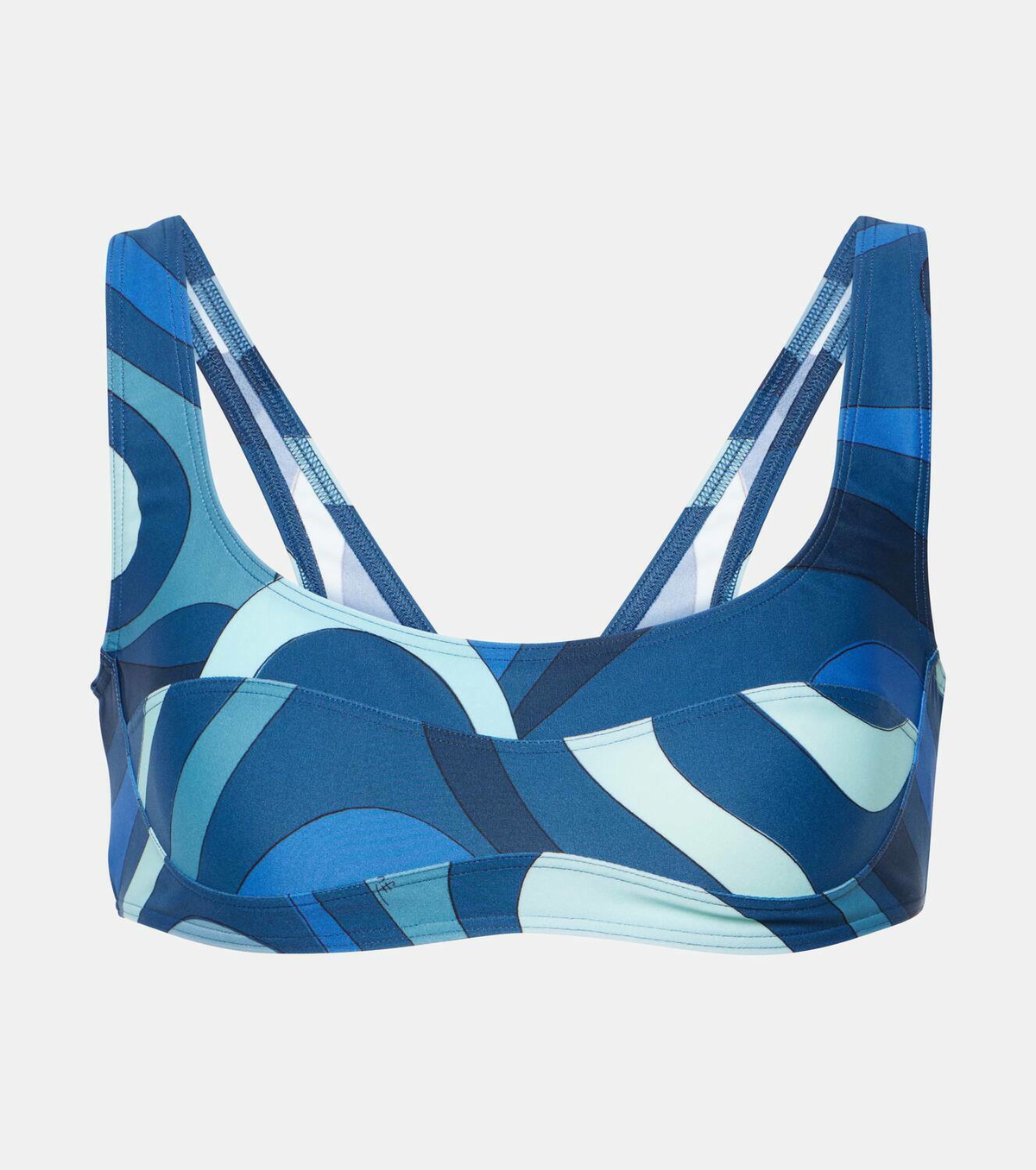 Pucci Printed bikini top