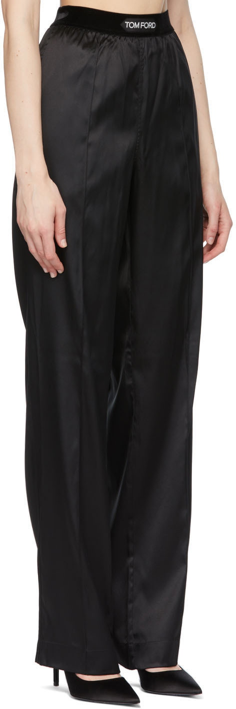 Silk Pajama Pants, Black, New With Tags – Wishbone