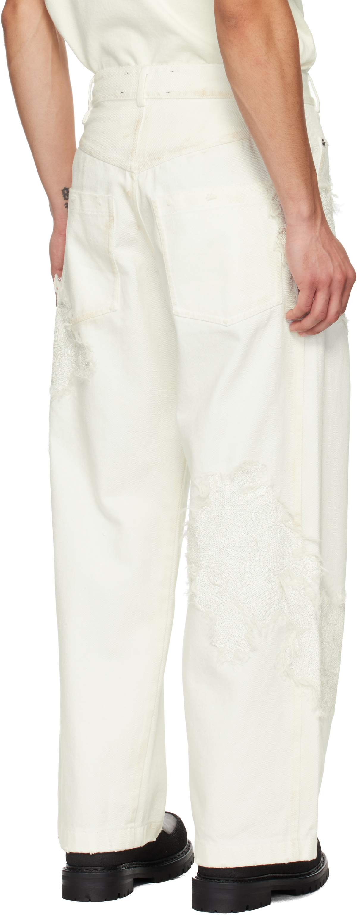Song for the Mute Off-White TKL Edition Faded Jeans