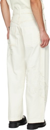 Song for the Mute Off-White TKL Edition Faded Jeans
