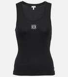 Loewe - Anagram cotton-blend top
