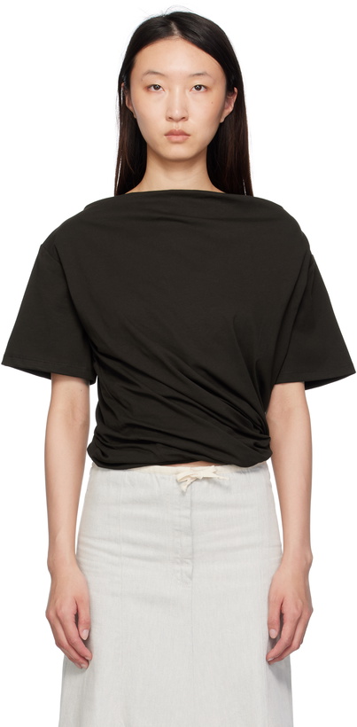Photo: Baserange Brown Turn T-shirt
