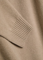 Aurélien City Wool and Cashmere-blend Jumper Taupe