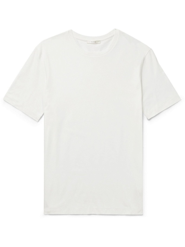 Photo: THE ROW - Luke Cotton-Jersey T-Shirt - White