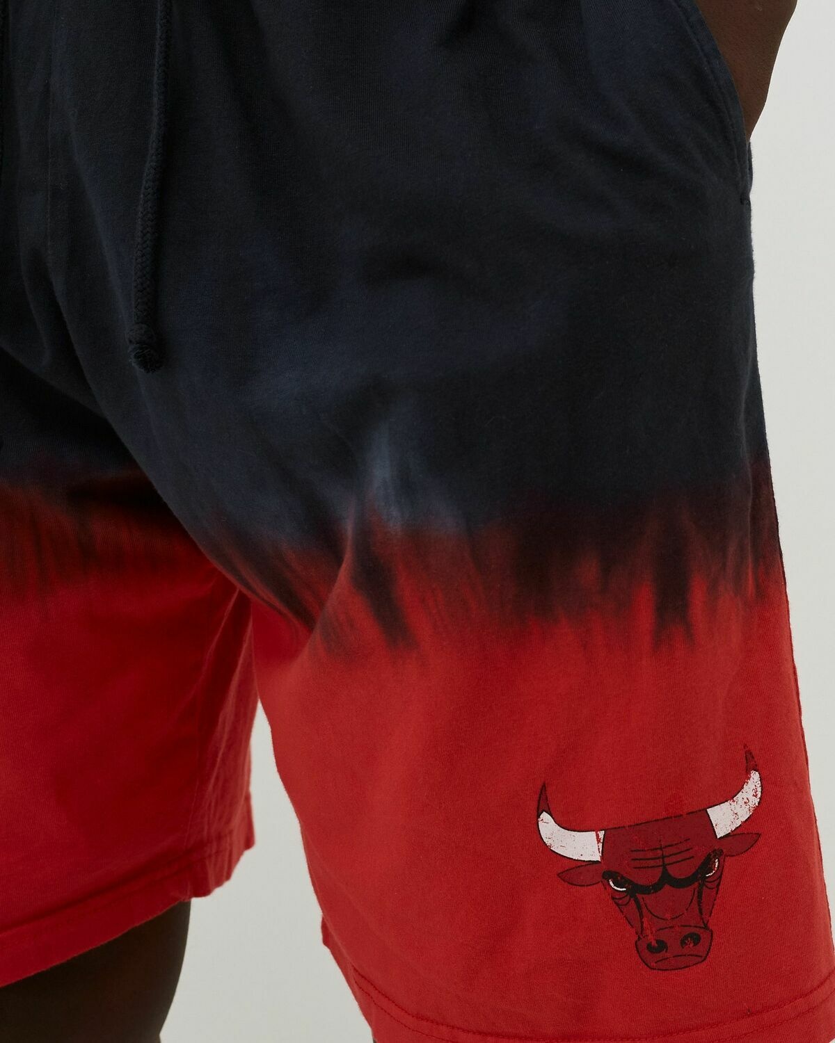 Mitchell & Ness Nba Tie Dye Shorts Bulls Black - Mens - Sport & Team Shorts