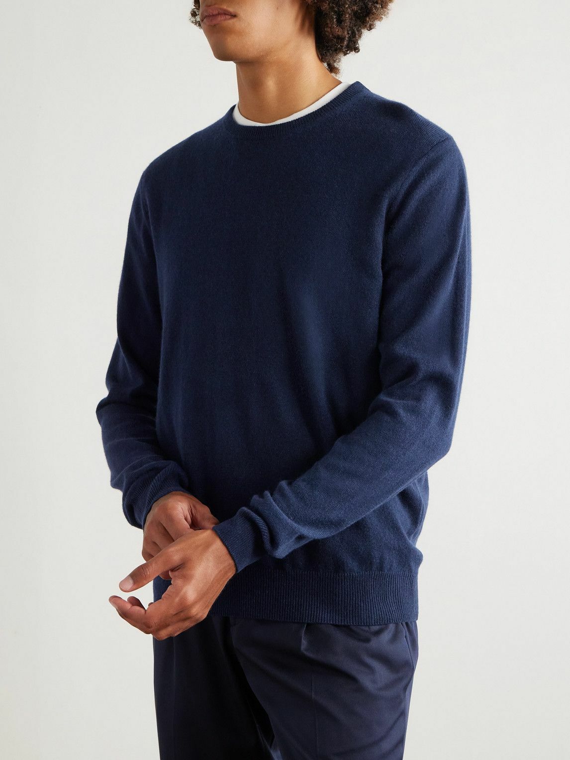 Rubinacci - Cashmere Sweater - Blue