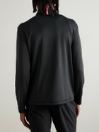 G/FORE - Brushed Tech-Jersey Half-Zip Golf Top - Black