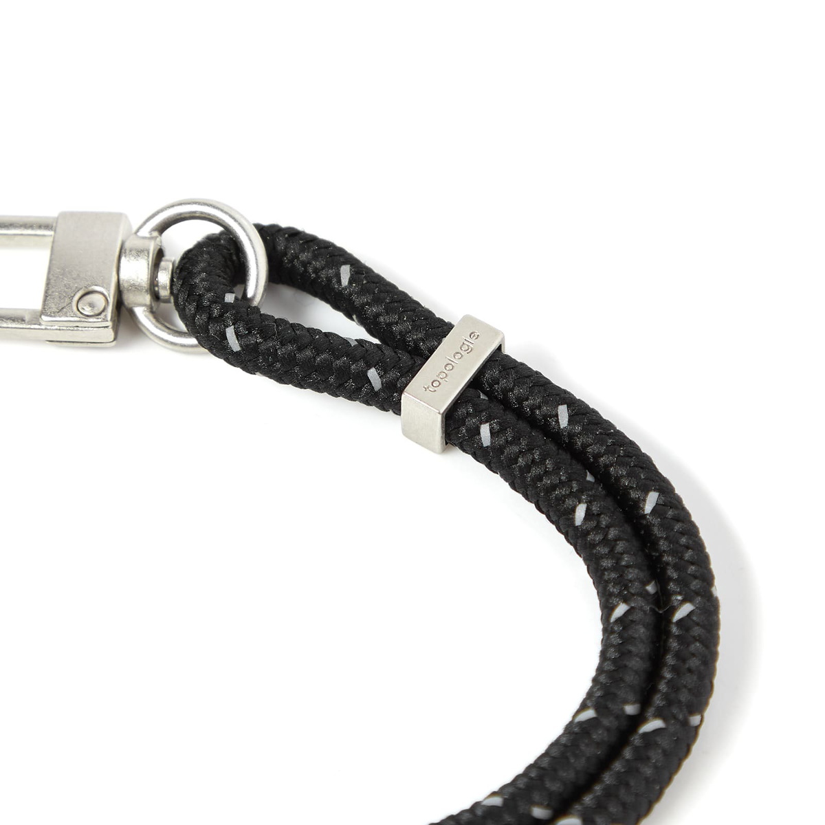 スマホアクセサリー Descendant x topologie rope Topologie 6.0mm Rope Strap in Black Reflective Topologie
