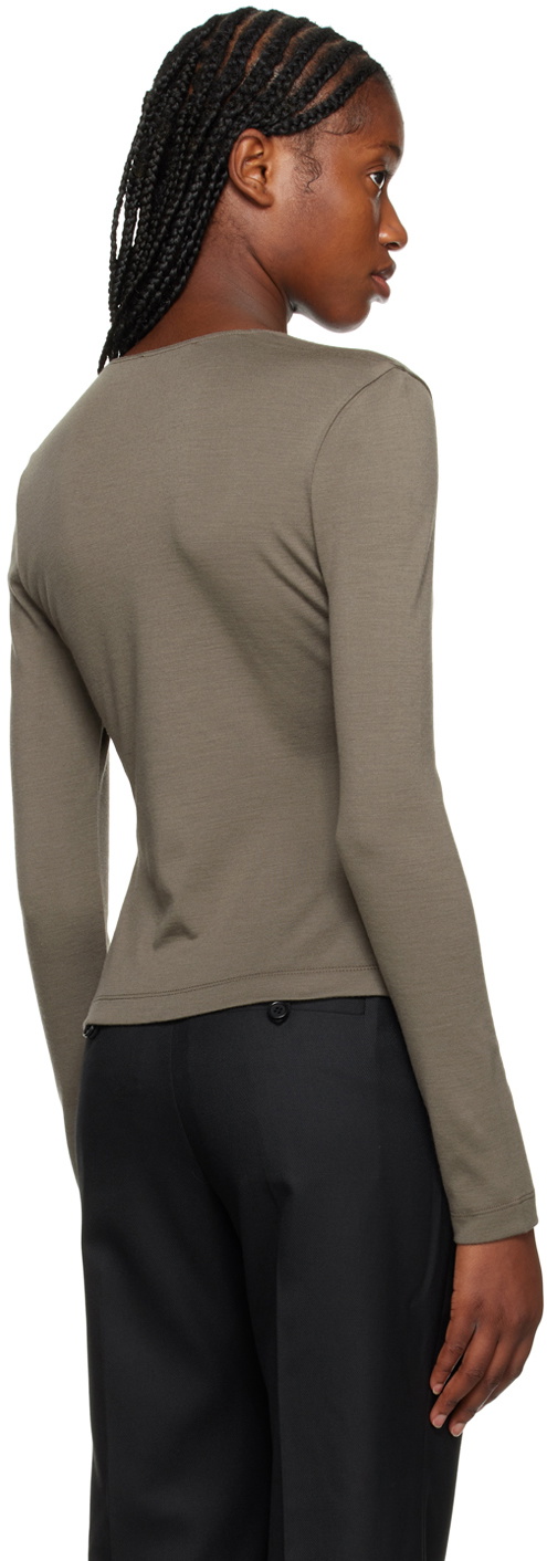 Maiden Name Gray Sophie Long Sleeve T-Shirt