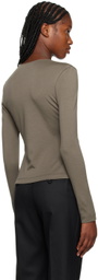 Maiden Name Gray Sophie Long Sleeve T-Shirt