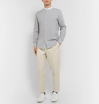 rag & bone - Grandad-Collar Striped Cotton Shirt - Gray