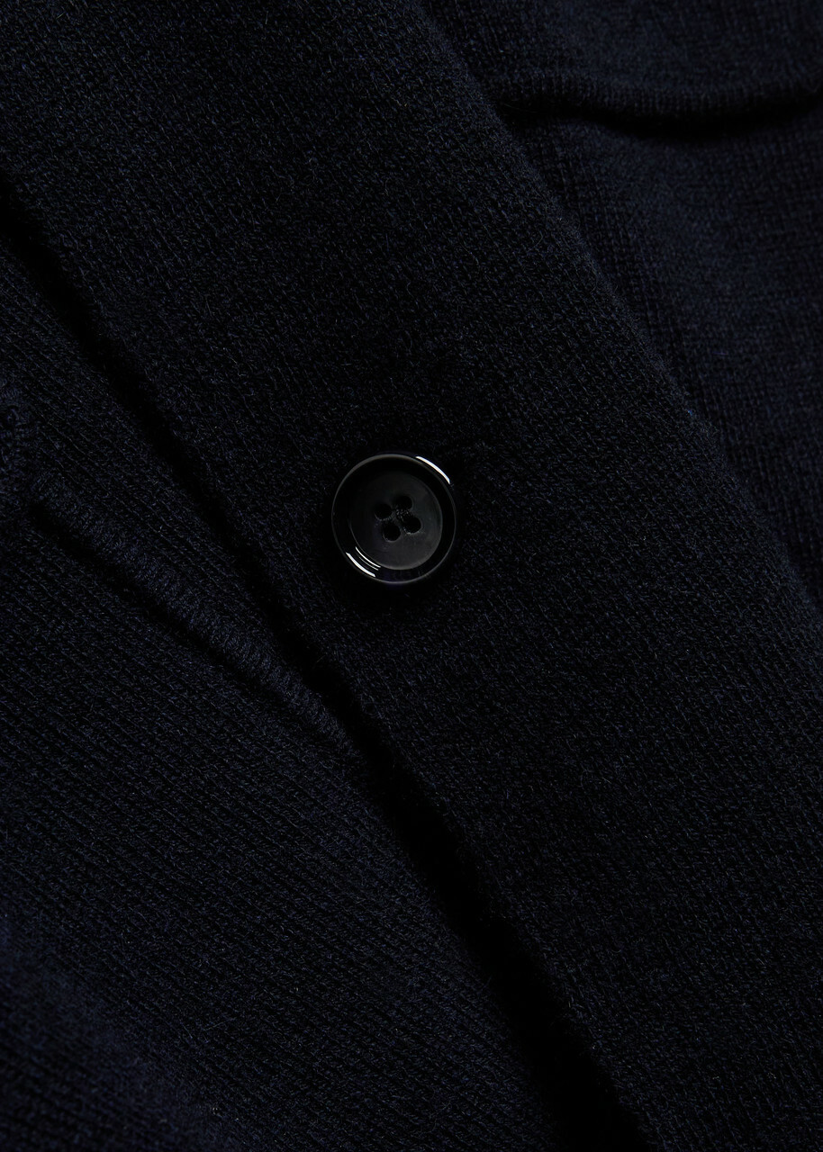 Allude Wool and Cashmere-blend Overshirt Black