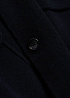 Allude Wool and Cashmere-blend Overshirt Black