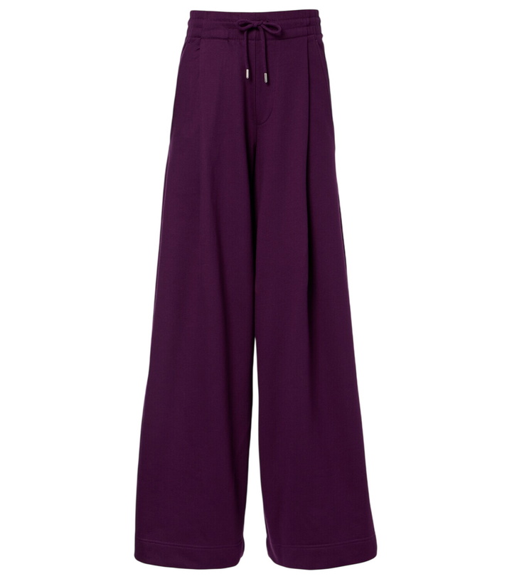 Photo: Dries Van Noten Cotton jersey sweatpants