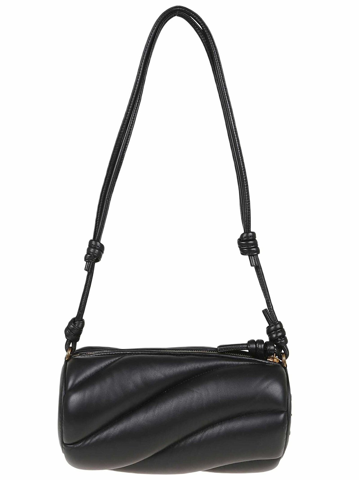 Fiorucci Black Leather Mella Bag