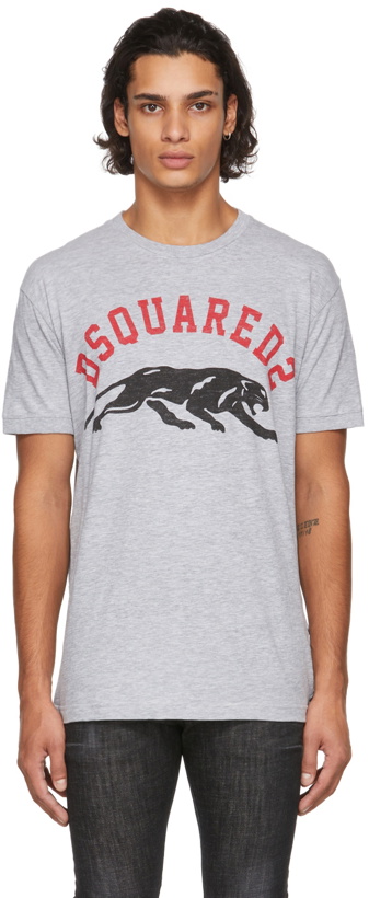 Photo: Dsquared2 Grey Tiger T-Shirt