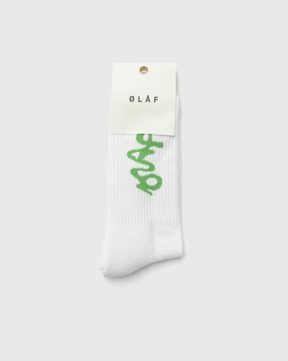 ØLÅF SIGNATURE LOGO SOCKS White Men
