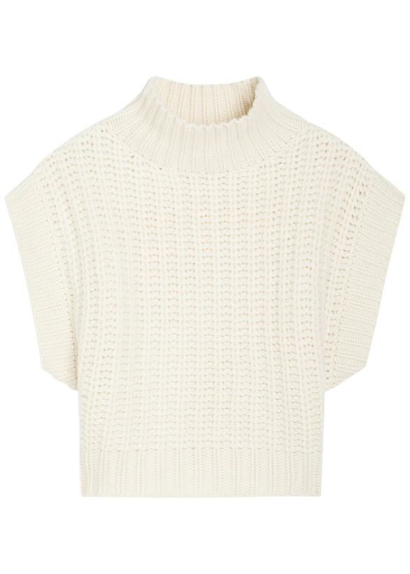 Photo: Skiim Roe Cashmere Vest Off White