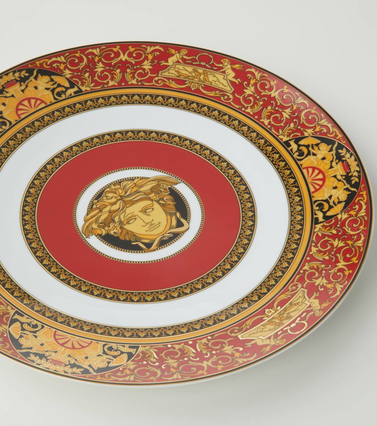 Versace Home Medusa porcelain service plate