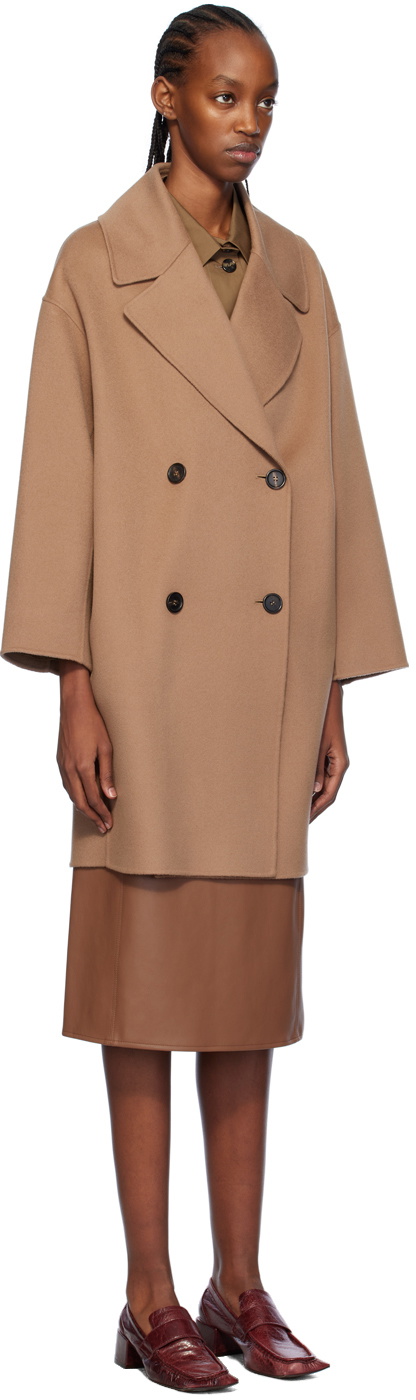 Max Mara Brown Cotton Coat main image 0