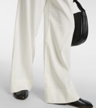 Proenza Schouler Linen-blend wide-leg pants