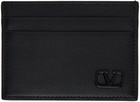 Valentino Garavani Black VLogo Signature Card Holder