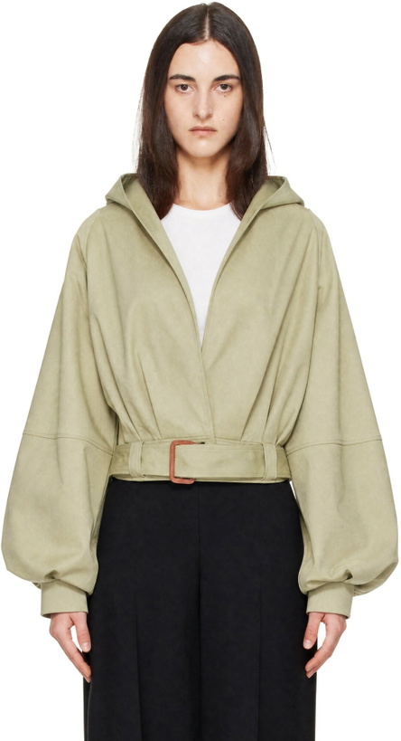 Photo: FIDAN NOVRUZOVA Beige Lael Jacket