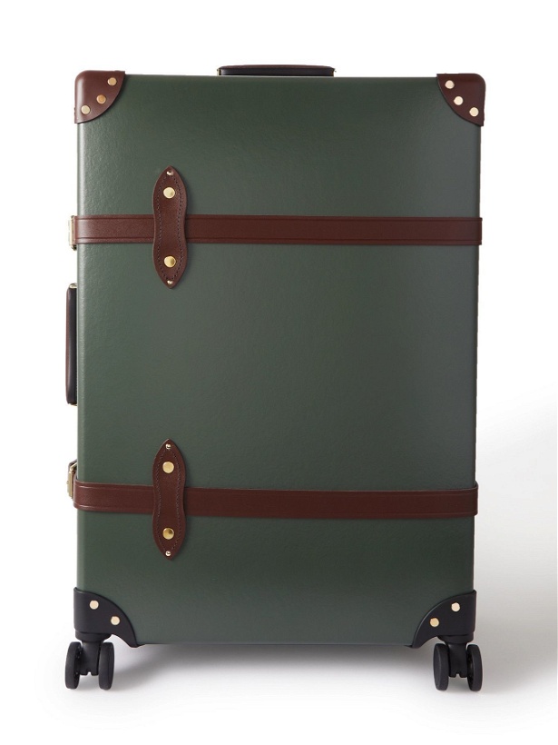 Photo: GLOBE-TROTTER - Centenary 30 Leather-Trimmed Trolley Case"