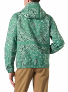 MC2 Saint Barth Man Hooded Lightweight Windbreaker With Bandanna Print