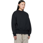 Fear of God ESSENTIALS Black Classic Crewneck Sweatshirt