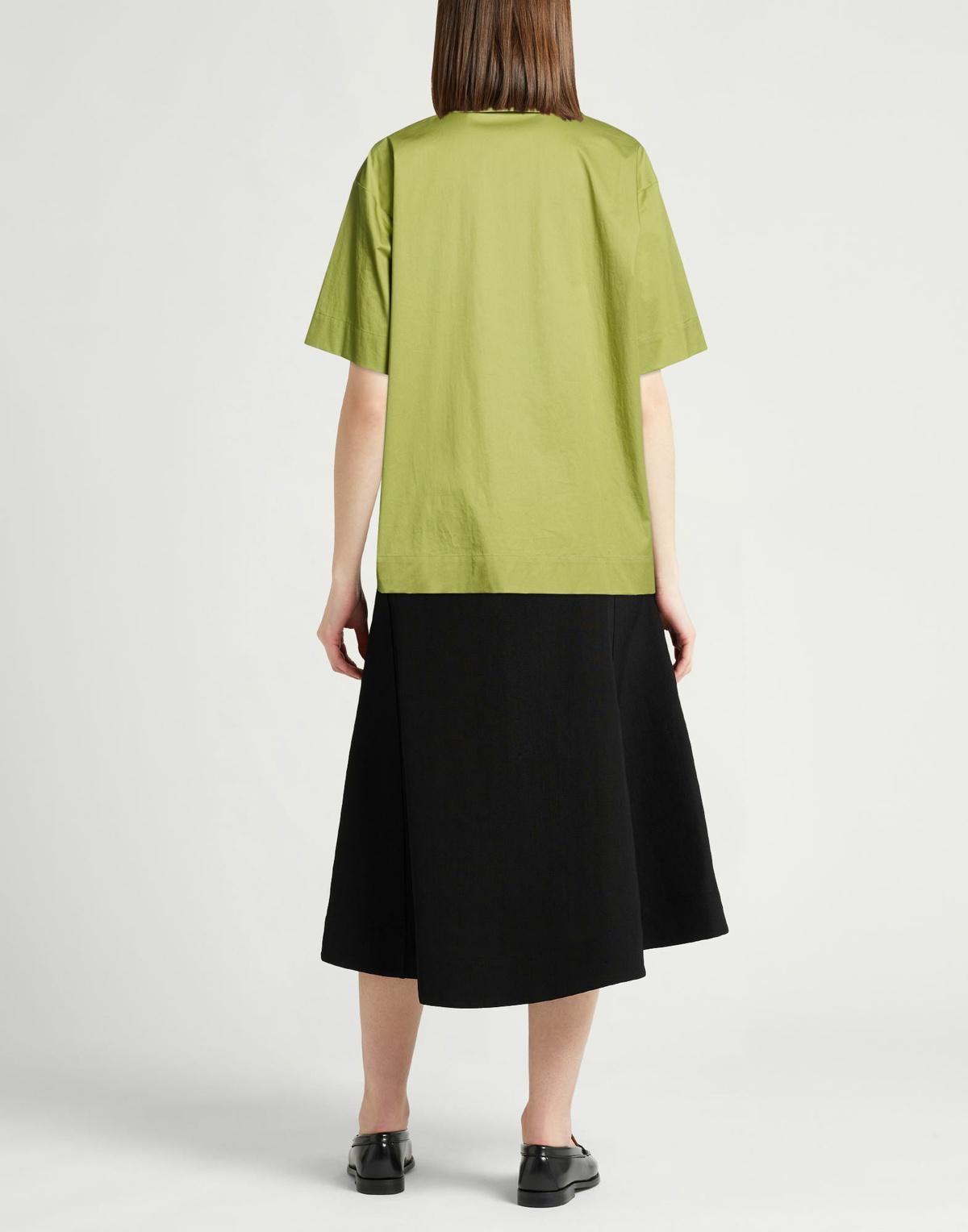Peserico Womens Top Military in Green