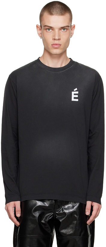 Photo: Études SSENSE Exclusive Black Wonder Long Sleeve T-Shirt