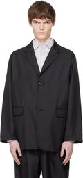 nanamica Black Polyester Twill Club Blazer