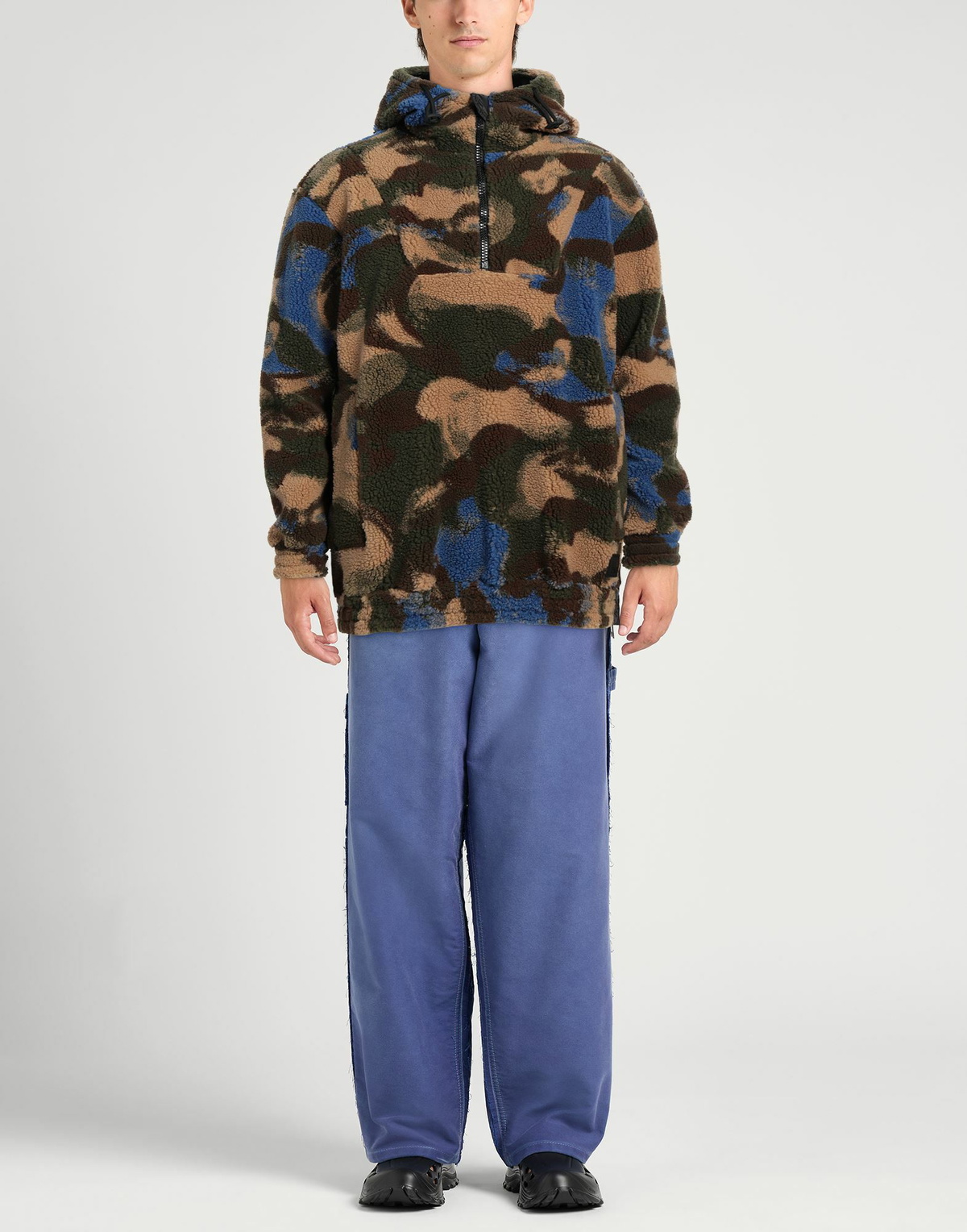 Dondup Mens Sweatshirt Military in Green
