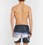 Orlebar Brown - Bulldog Mid-Length Printed Swim Shorts - Men - Navy