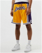 Mitchell & Ness Nba Just Don Shorts Los Angeles Lakers 1996 97 Yellow - Mens - Sport & Team Shorts